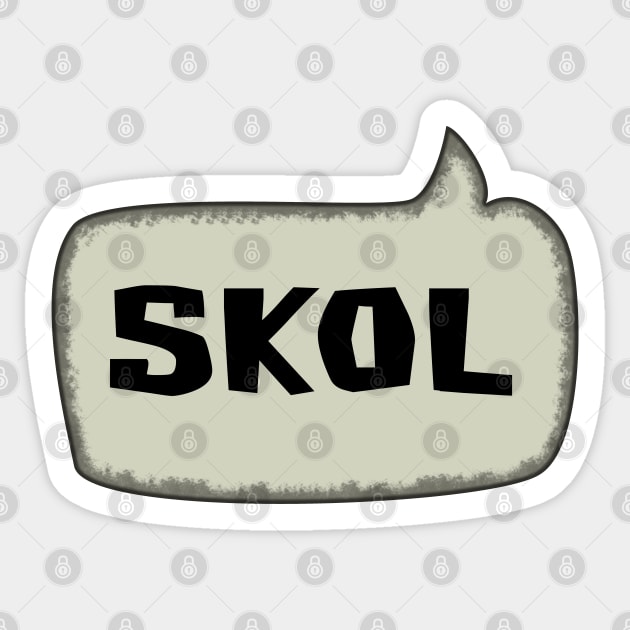 Skol Speech Bubble Sticker by SolarCross